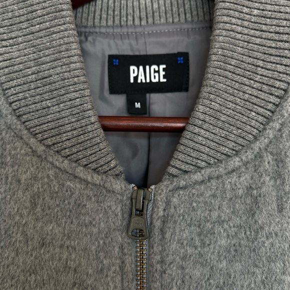 Paige Denim bomber jacket - Picture 2 of 6